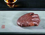 《掌握乾坤大權在握》宜興紫砂壺作品全手工紫砂