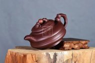 《時(shí)來運(yùn)轉(zhuǎn)》宜興純實(shí)力派名家全手工紫泥紫砂壺茶具