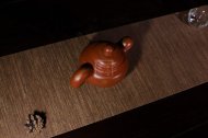 《道洪掇只》宜興紫砂壺工藝美術師手工茶壺朱泥掇只