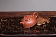 《半月》宜興工藝美術師手工紫砂壺半月泡茶壺茶具清水泥