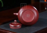 《梵華提梁》純手工高級工藝美術師宜興紫砂創新提梁壺紫泥泡茶壺套壺