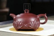 《福臨門(mén)》宜興高級(jí)工藝美術(shù)師手工紫砂壺全手工底槽青泡茶壺