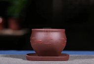 《天時地利》紫砂壺宜興高級工藝美術師手工底槽青茶壺茶具