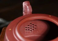 《魚躍龍門》宜興紫砂壺高級工藝美術師手工禮品茶具底槽青