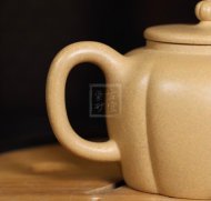 《菊蕾》宜興紫砂壺助理工藝美術師手工標本級本山段泥泡茶壺菊蕾茶具