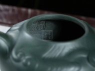 《云龍》宜興紫砂壺高級工藝美術師手工民國綠泡茶壺魚化龍茶具