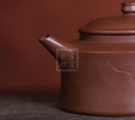 《玉龍禪鐘》宜興紫砂壺茶壺助理工藝美術師手工紫泥