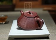 《八方石瓢》底槽青宜興紫砂壺工藝美術師全手工石瓢茶具