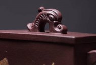 《山水龍泉》宜興紫砂壺純手工高級工藝美術師底槽青茶具