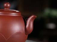 《綻放》宜興紫砂壺宮燈紫砂泡茶壺底槽青手工高級(jí)工藝美術(shù)師紫砂茶具