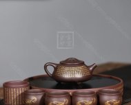 《心經(jīng)石瓢套具》