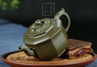《如意八方》宜興紫砂壺高級工藝美術師純手工民國綠中壺茶具泡茶壺八方
