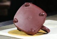 《福臨門(mén)》宜興高級(jí)工藝美術(shù)師手工紫砂壺全手工底槽青泡茶壺