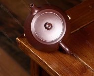 精品實用器【靈玉壺】泥料：原礦紫朱