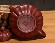 《合菱》宜興紫砂壺工藝美術師全手工大紅袍泡茶壺合菱茶具