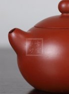 《西施》宜興紫砂壺西施助理工藝美術師手工大紅袍茶壺